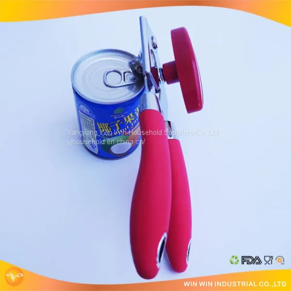 Can Opener, Manual Can Opener Smooth Edge, Easy to Open, Ergonomic/Heavy Duty/ Commercial and Professional Side Cut Wit photo-3
