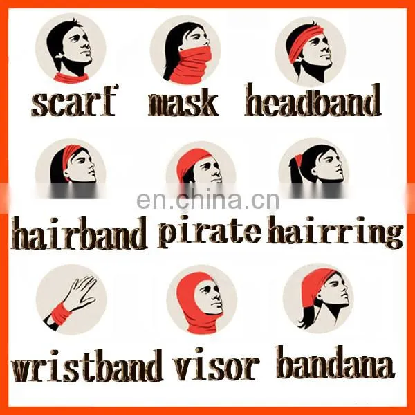 Magic Tube Customized Promotional Microfiber Seamless Bandana photo-4