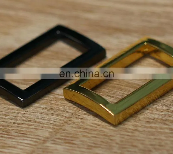 Best Quality Custom Metal Buckle Loops for Straps Leather Belts photo-2