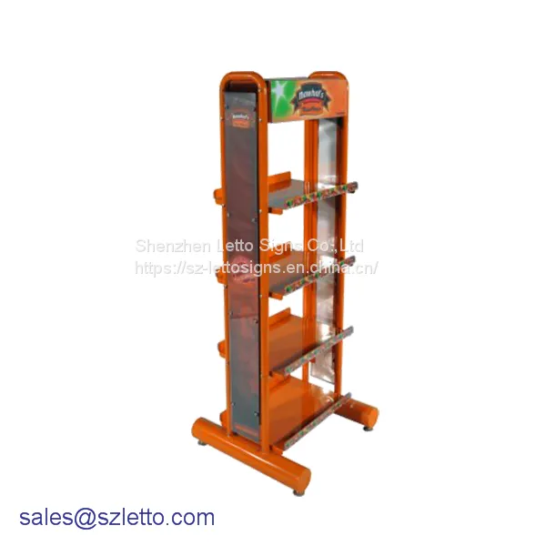 Custom Store Pos Metal Car Tire Display Stands Rack photo-4