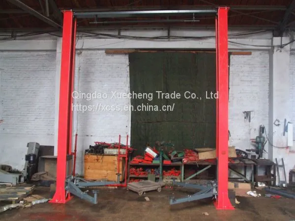 Manual Lock Release Clear Floor Auto Lift 2 Post Gantry Car Lift 4000kgs photo-2