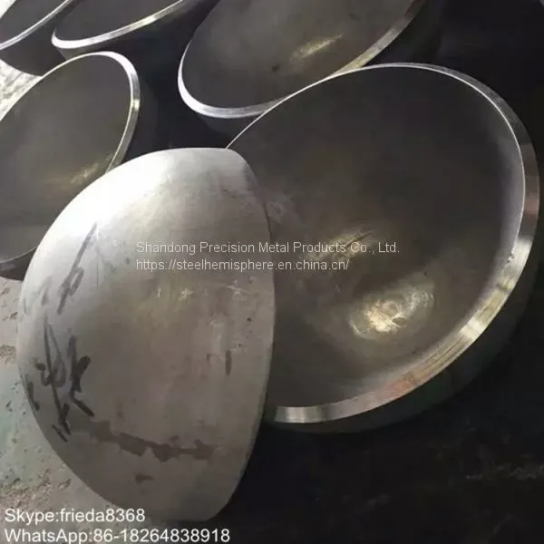 Стальной сварной трубчатый эллиптический выпуклый заглушной штуцер для крышек сосудов под давлением