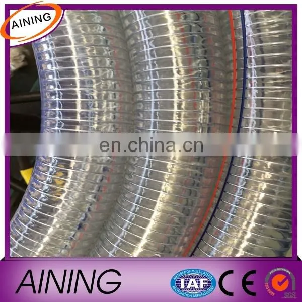 PVC Lay-flat Irrigation Water Hose/ PVC Steel Wire Reinforced Hose/PVC Garden Hose photo-5