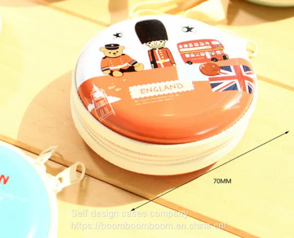 Portable Earbud Earphone Pouch Durable Headphone Bag Protective Carrying Case photo-5