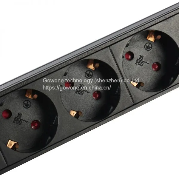 Euro Type Power Distribution Unit , Surge Protector Network Power PDU, D101 photo-3