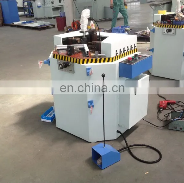 Aluminum Window Door Frame Single Head Corner Joint Machine/Window Door Making Machine photo-4