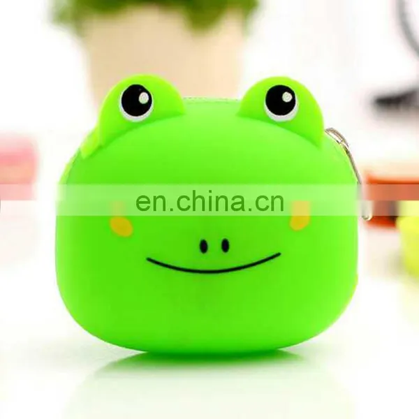 Women's Fashion Coin Purse Custom Animal Cartoon Shape Silicone Wallet photo-2