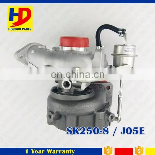 SK250-8 Diesel Engine Turbo J05E For Hino Turbocharger photo-5