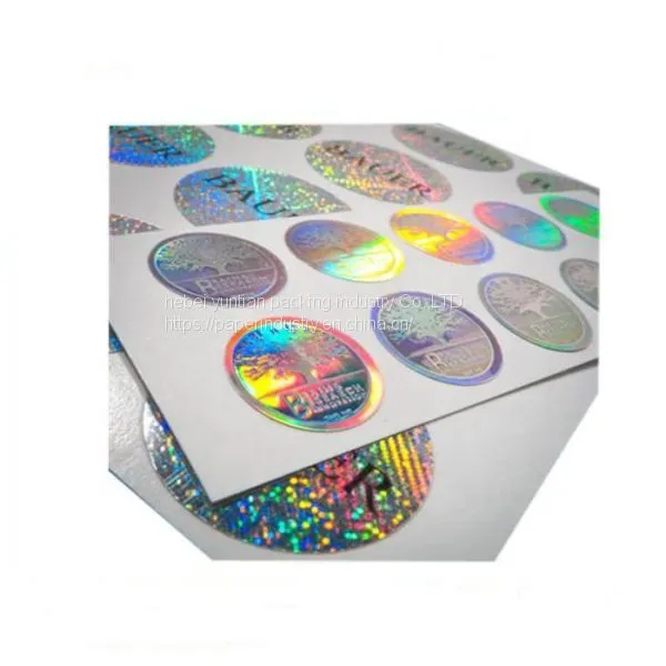 Printing Custom Hologram Sticker Holographic Security Label