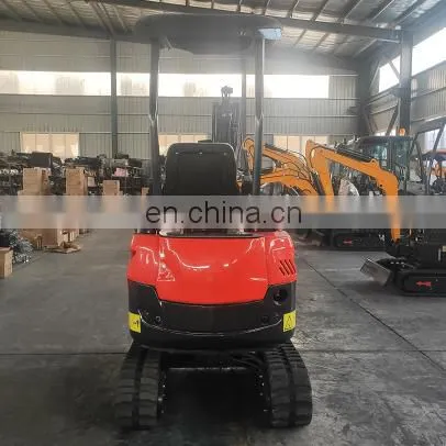 Chinese Cheap 2.0 T Hydraulic 2t Mini Compact Excavator in Stock photo-3