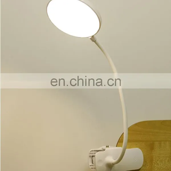Eye Protection Led Clip USB Charging Desk Lamp Touch Switch to Learn Reading Table Lamp photo-6