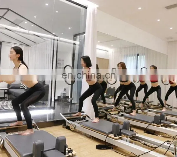 New Product Folding Pilates Reformer Of Aluminium Reformer Cheap With High Quality Reformer Pilates Aluminium Equipment SRP02 photo-7