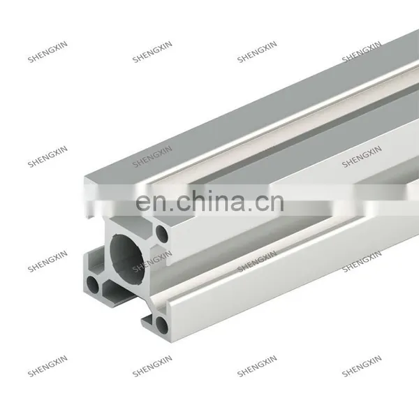 Shengxin 6061 6063 T5 T6 20X20 30X30 35x35 40X40 50X50 60X60 80X80 90X90 100X100 V T Slot Aluminium Industrial Extrusion Profil photo-5