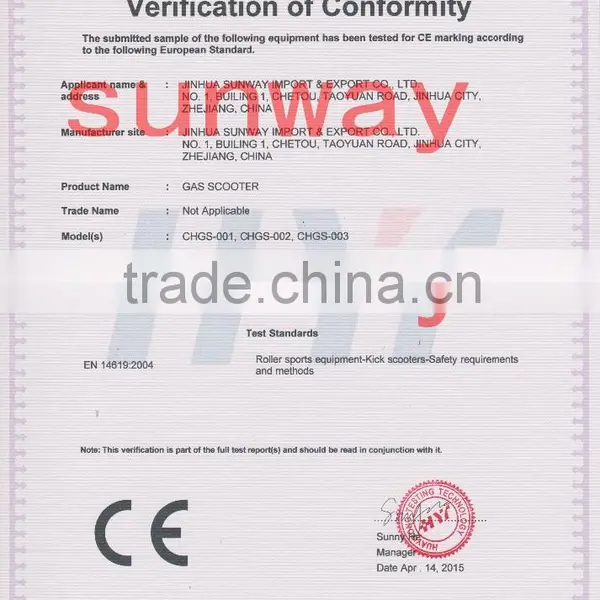 49cc 2-Stroke Mini Gas Scooter,Gasoline Scooter CE Approved photo-3