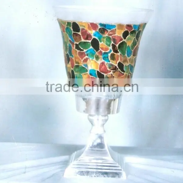 Metal Hurricane Lamp Candle Holder photo-4