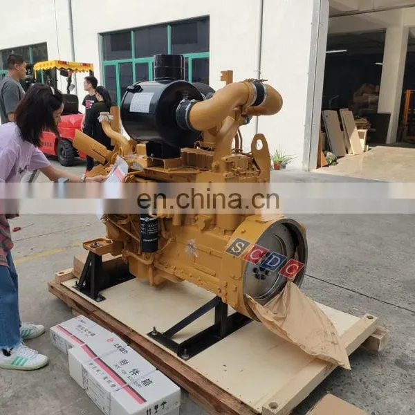 Original and High Quality Water Cooled 4 Stroke 6 Cylinder SC11CB220.2 SDEC Construction Diesel Engine photo-3