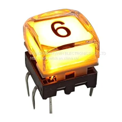 Illuminated Buttons Function Keys on Broadcast Panel photo-2