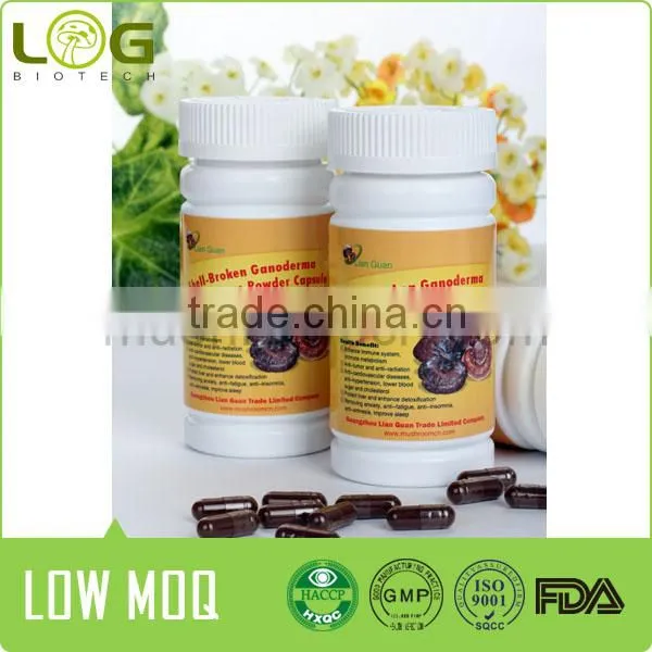 Health Care Improve Human Body Lingzhi Mushroom Broken Spore Powder Capsule photo-2