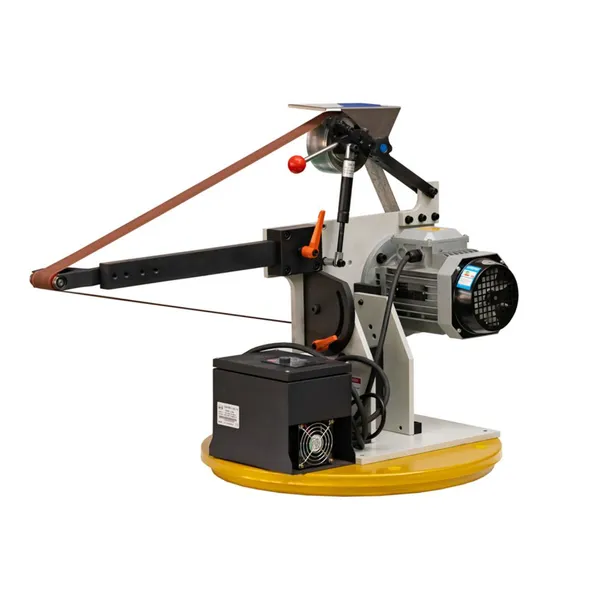 Multifunctional Vertical and Horizontal Large Industrial Belt Sander for Wood and Metal photo-3