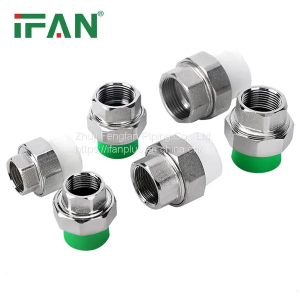 IFAN Professional Manufacture PPR Pipe Fittings Brass Material Thread Female Union Fittings photo-5