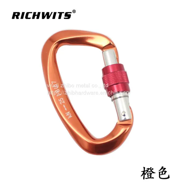7075 Aluminum Alloy Carabiner 25KN Rock Climbing Buckle photo-2