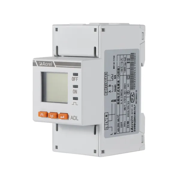 Acrel Single-phase Pre-paid Watt-hour Meter ADL200-NK AC Pre-paid Control, Load Control, Time Control and RS485 Communication. photo-2