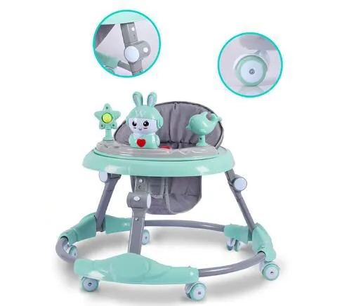 Baby Activity Walker With Music, Silent Wheels 508 photo-3