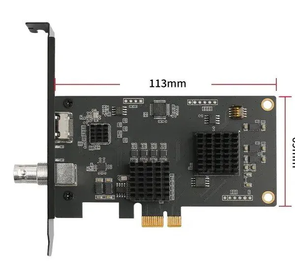 2 Channel HDMI/SDI HD 1920*1080P 60FPS PCIe Video Capture Card