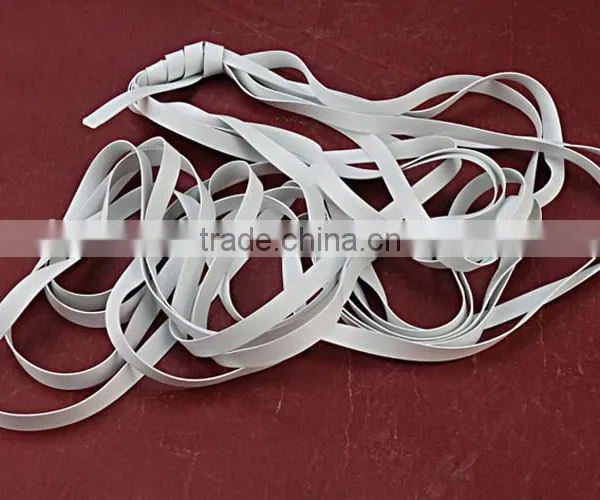 Natural Eco-friendly Colorized Elastic Smooth Rubber Belt photo-4
