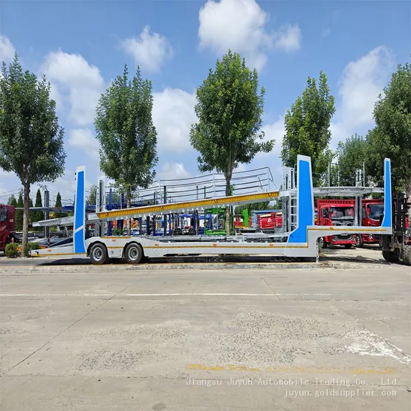 Export semi-trailer Export sedan Small vehicle trailer Russian semi-trailer