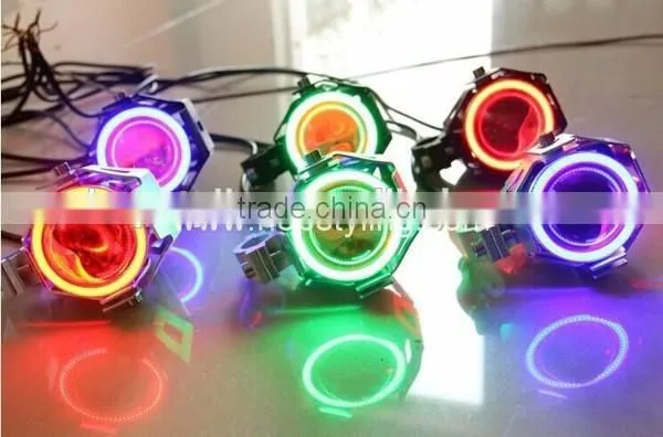 125W U7 LED Projector Headlights for Motorcycle With COB Angel Eyes,headlight Motorcycle photo-5