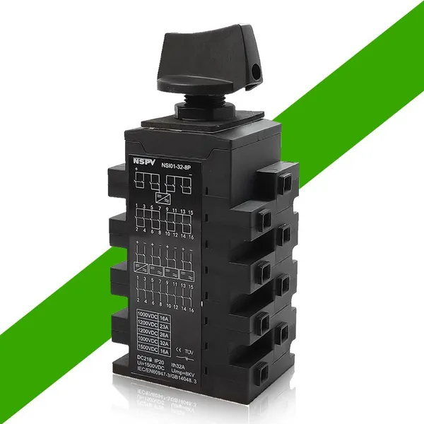 NSI01 8P DC 1500V Isolator switch protection device Isolation