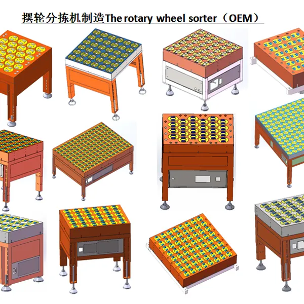 Swivel Wheel Sorter, Rotary Wheel Sorter, DWS System, DWS Sorting Line, Warehouse Sorting Line. Express Sorting Line. photo-2