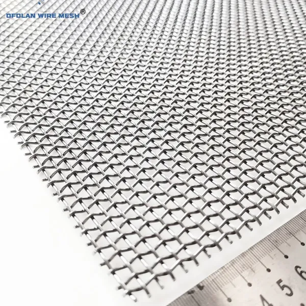 Incoloy 825 Nickel Alloy Wire Mesh High Temperature Alloy Mesh For Sulfuric Acid Pickling Plants Nickel Alloy Mesh photo-2