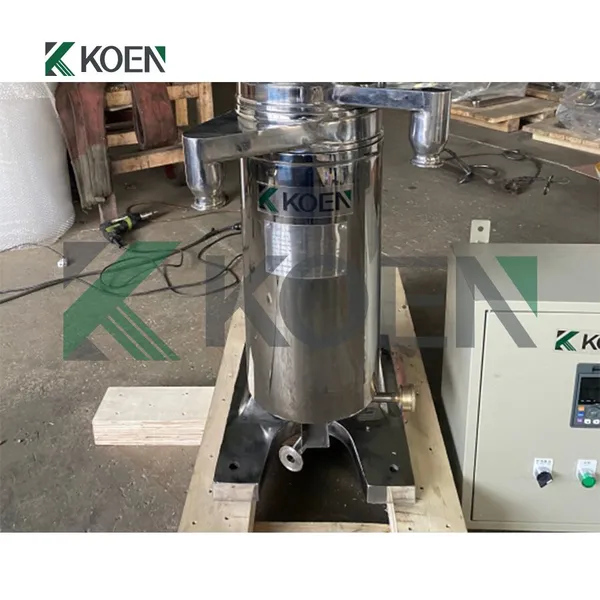 High Speed Escherichia Coli GQ75 Tubular Separator Centrifuge photo-4