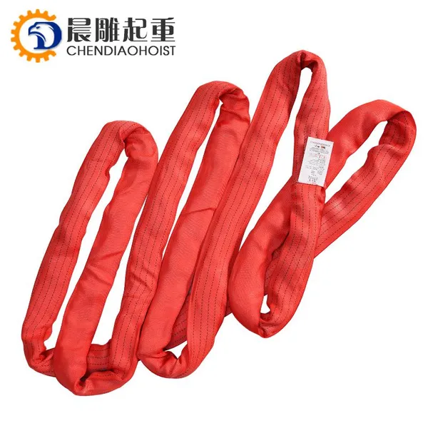 Double Eyes Round Sling, Soft Sling Lifting Belt photo-2