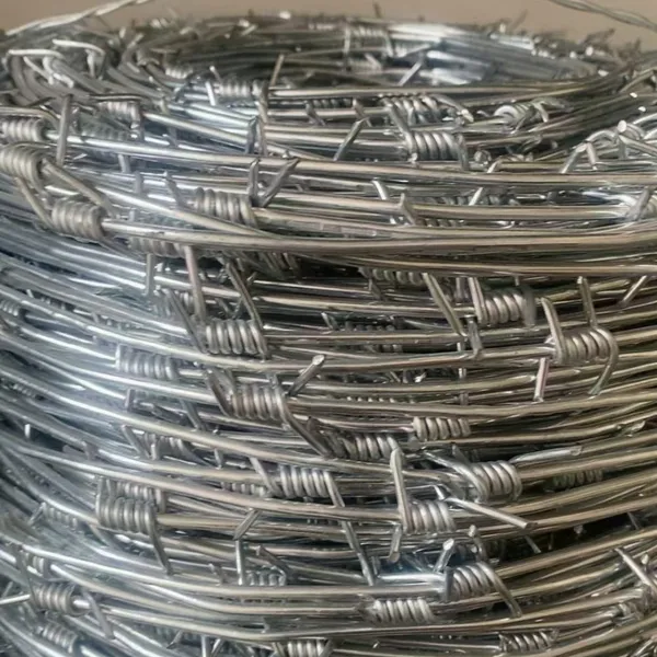 Galvanized Iron Wire Barbed Fence - 2mm Wire Diameter for Heavy Duty Use