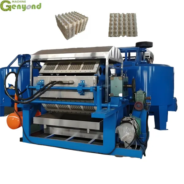 Factory Price Paper Egg Tray Making Machine Price/Pulp Molding Machine Egg Box Machine photo-6