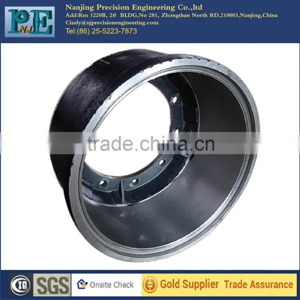 Custom High Quality Metal Stamping Truck Brake Drums photo-2