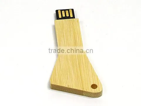 Promotional Gift Wooden Flash Drive Key Shape 8GB photo-2
