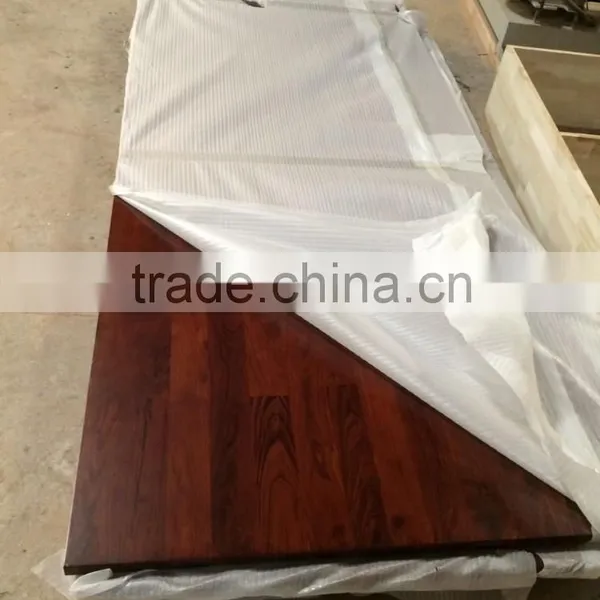Prefinished Walnut Solid Wood Stair Tread photo-3