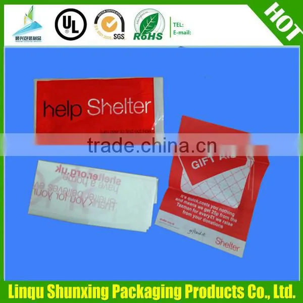 Plastic Charity Bag / Ldpe T-SHIRT Bag / VEST Priting Bag photo-5
