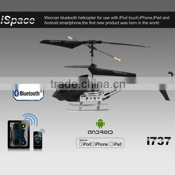 High Quality and Resonable Price Middle Size 22*4*10cm 3.5ch Indoor Helicopter With Gyroscope Bluetooth Controlled photo-2