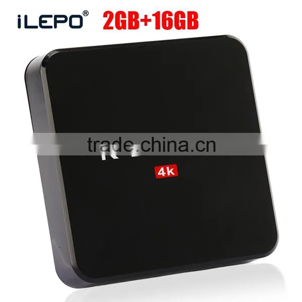 R-box plus 16GB flash memory 4K smart android 5.1 box with bt4.0