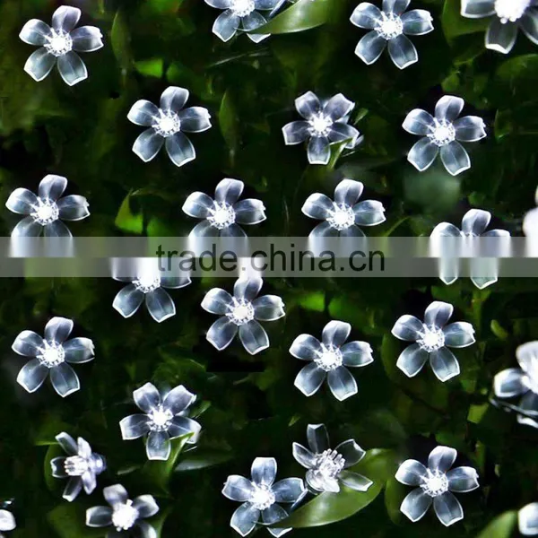 10m 100 Leds Warm White Decorative LED Indoor Flower String Lights or Led Rope Light photo-4