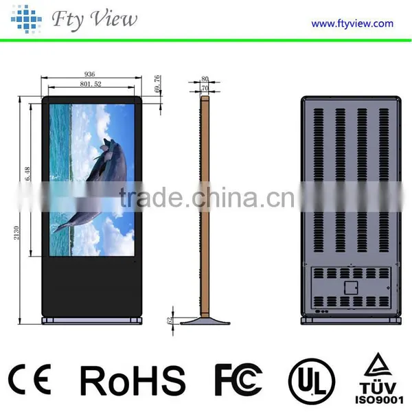 65 Inch High Definition Touch Screen Digital Kiosk for Advertising photo-5