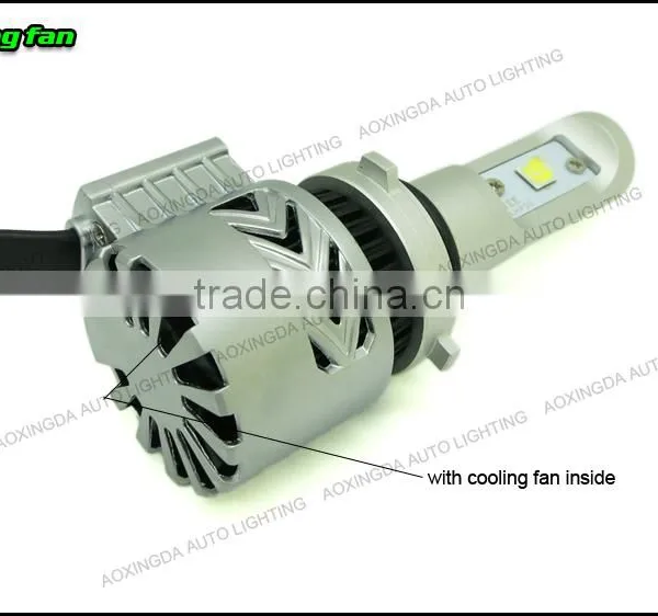 AOXINGDA 2016 DC12-24V 6000lm H7 H8 H9 H11 H16 5202 9005 9006 Auto Led Headlight H4 H13 9004 G8 Headlight, photo-4