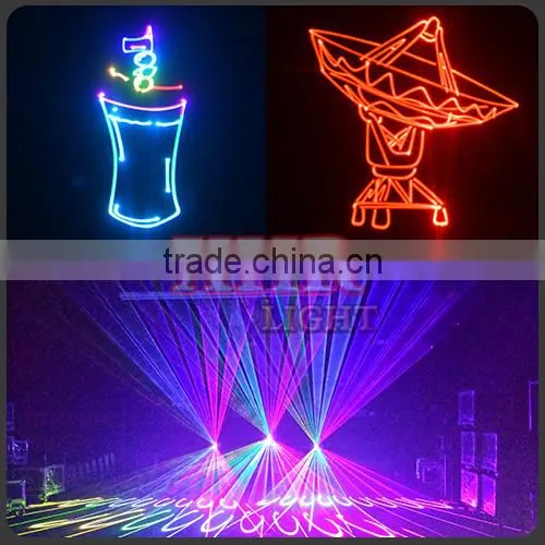 Stage DJ Laser 3 Watt Full Color Animation Disco Rgb Laser Light photo-2