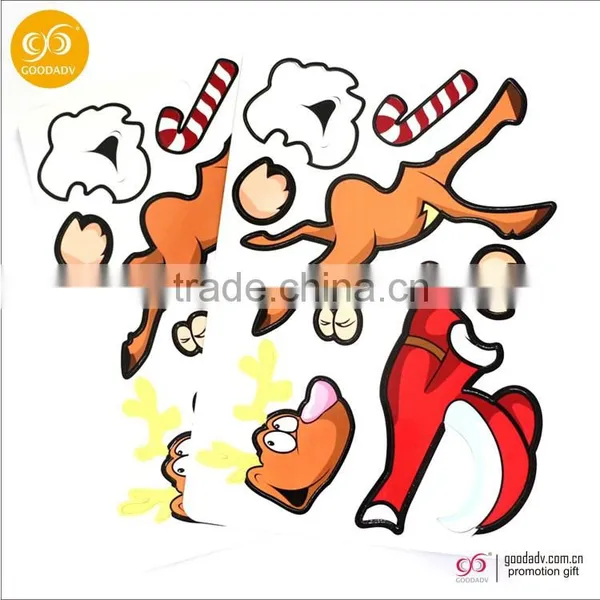 Children Educational Toys 28*20cm Magnetic Dress up photo-4