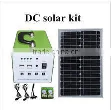 20W Mini Solar Home Lighting System / Portable DC Solar Kits for Sale photo-2
